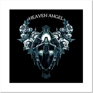 Heavan angel Posters and Art